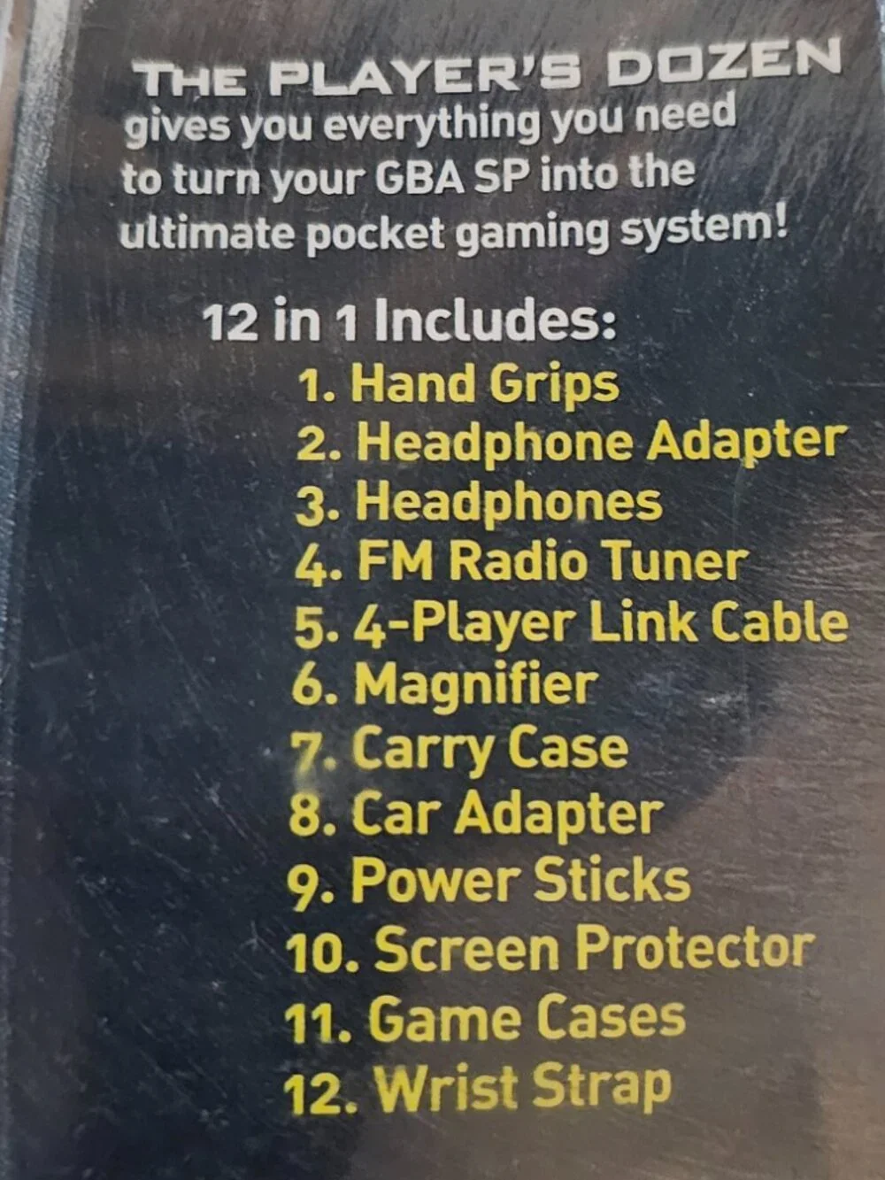 Gameboy Advance SP Dream Gear 12 In 1 Bundle Pak Big Deal Pak for Sealed RED.